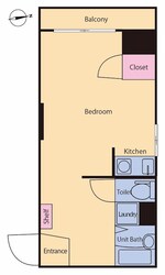 ライオンズマンション御徒町第三の物件間取画像